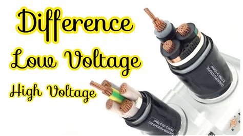 hv lv|difference between hv and Lv cable.